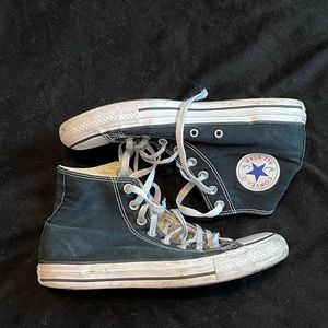 Black High Top Coverse